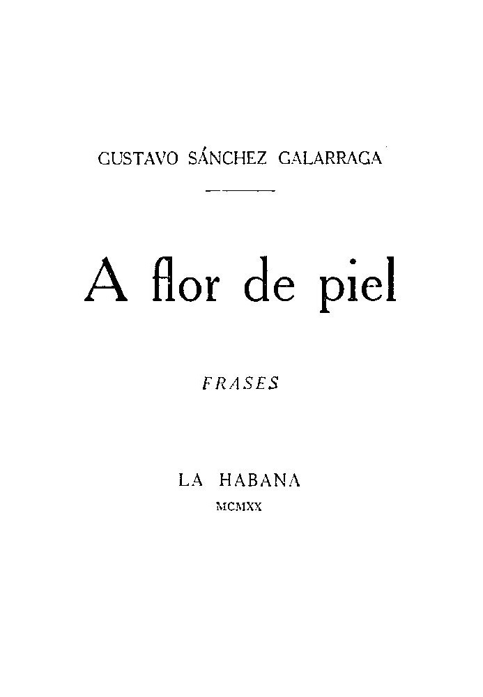 Book Close to Skin: Phrases