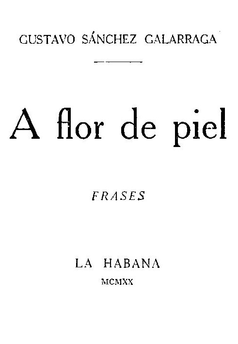 Book Close to Skin: Phrases