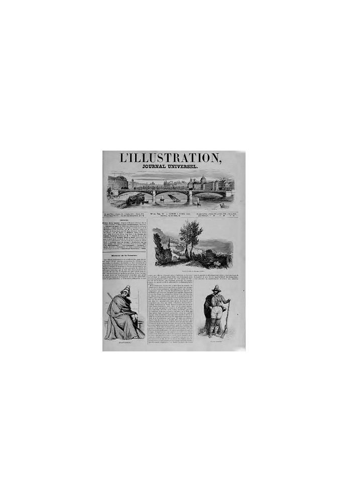 Book L'Illustration, No. 0058, April 6, 1844