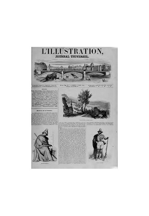 Book L'Illustration, No. 0058, April 6, 1844