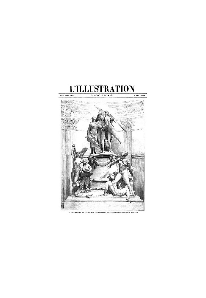Book L'Illustration, No. 1585, June 13, 1891