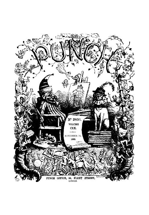 Book Punch, or the London Charivari, Vol. 109, 16th November, 1895