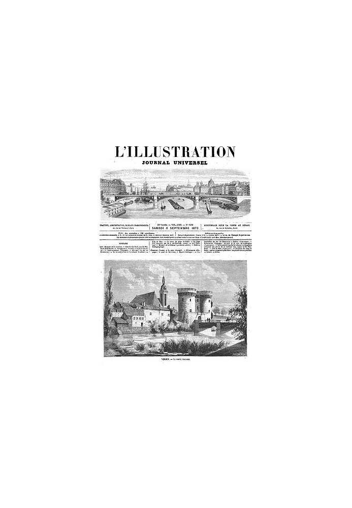 Book L'Illustration, No. 1593, September 6, 1873