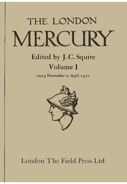 Книга Лондонський Меркурій, Том. I, № 1-6, листопад 1919 – квітень 1920