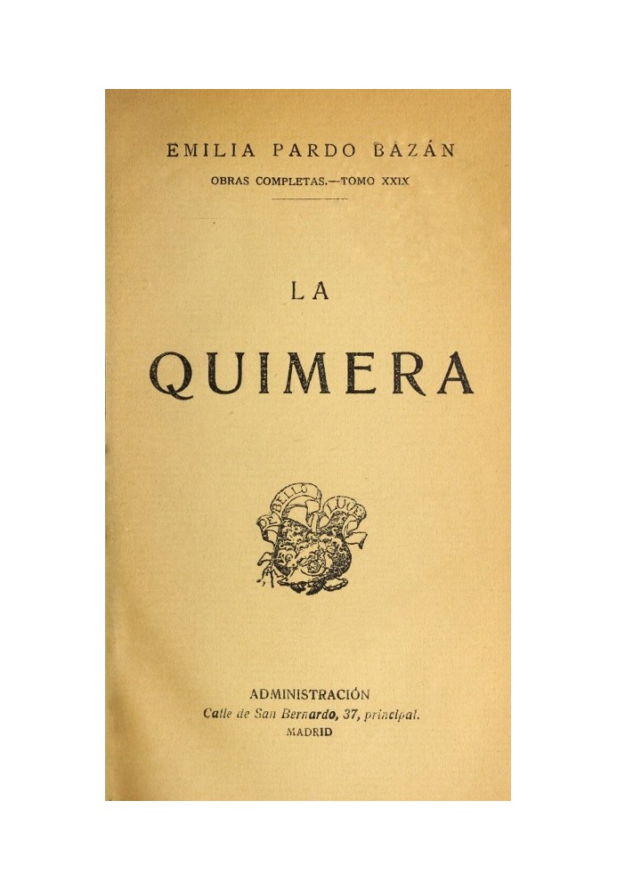 Book The Chimera