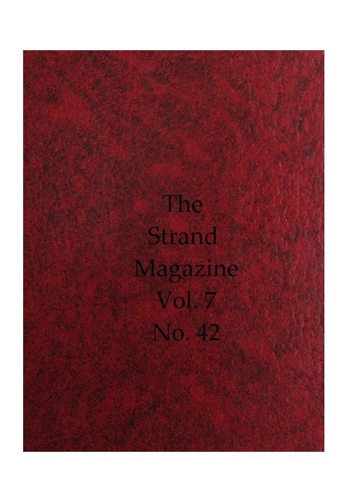 Book The Strand Magazine, Vol. 07, Issue 42, June, 1894 An Illustrated Monthly