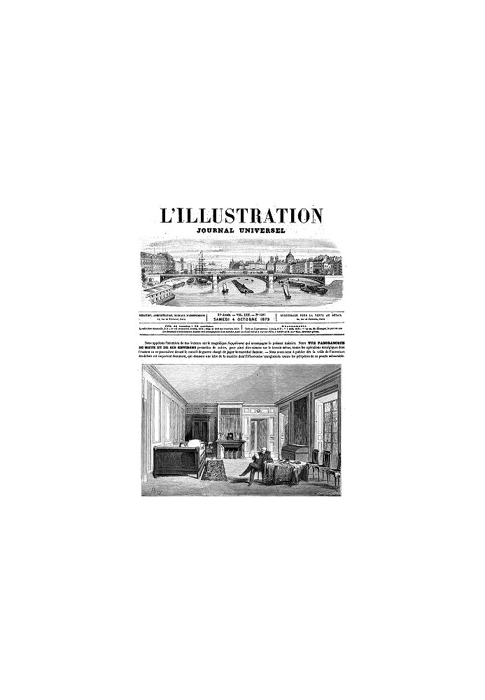 Book L'Illustration, No. 1597, October 4, 1873