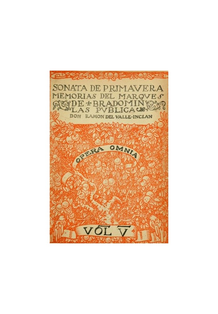 Book Spring Sonata: Memoirs of the Marquis of Bradomín