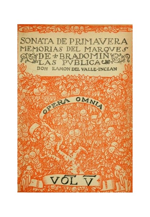 Book Spring Sonata: Memoirs of the Marquis of Bradomín