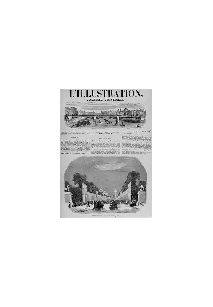 Book L'Illustration, No. 0075, 1 August 1844