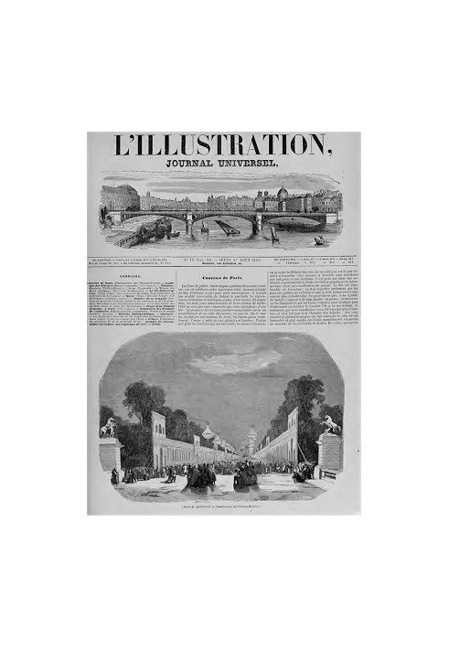 Book L'Illustration, No. 0075, 1 August 1844