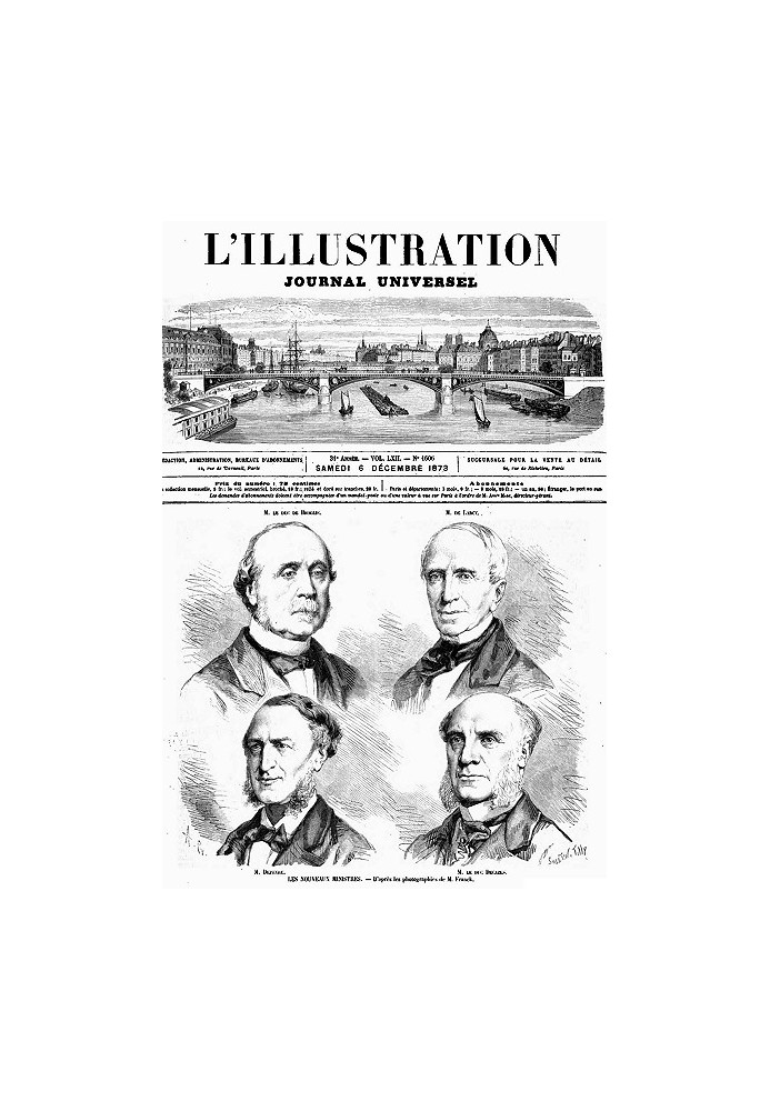 Book L'Illustration, No. 1606, December 6, 1873