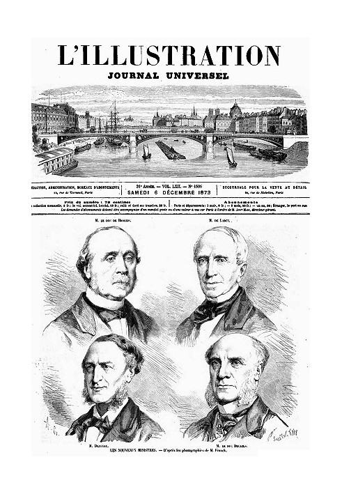 Book L'Illustration, No. 1606, December 6, 1873