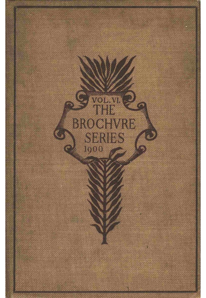 Book The Brochure Series of Architectural Illustration, vol. 06, No. 05, May 1900 Chippendale Chairs