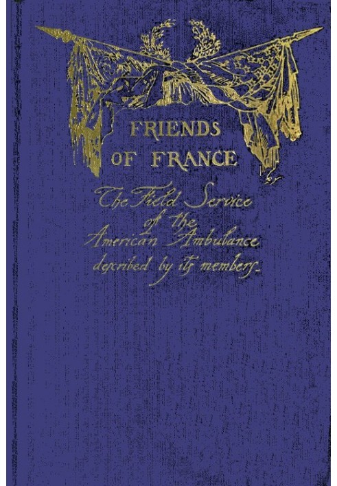 Book Friends of France : $b The Field Service of the American Ambulance described by its members