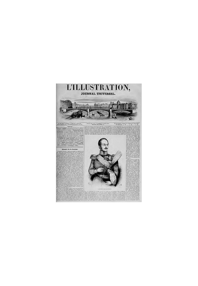 Book L'Illustration, No. 0067, June 8, 1844