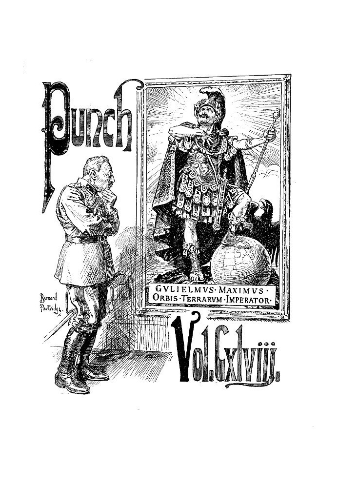 Книга Панч, або лондонський чаріварі, том 148, 6 січня 1915 року