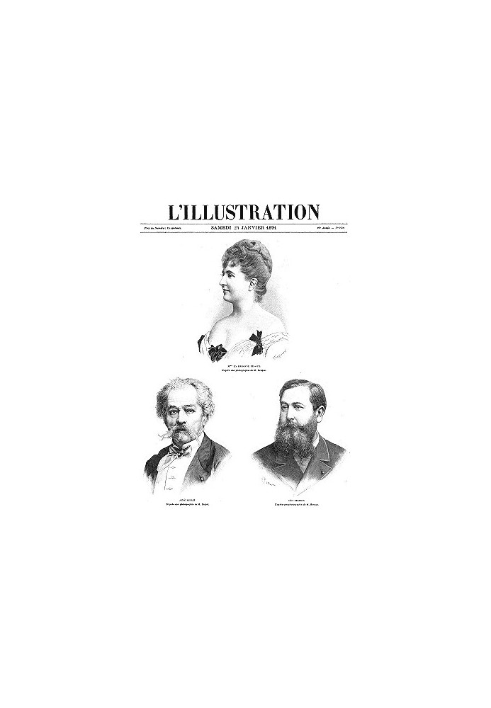Book L'Illustration, No. 2500, January 24, 1891