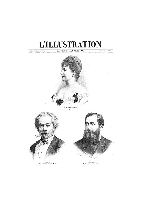 Book L'Illustration, No. 2500, January 24, 1891
