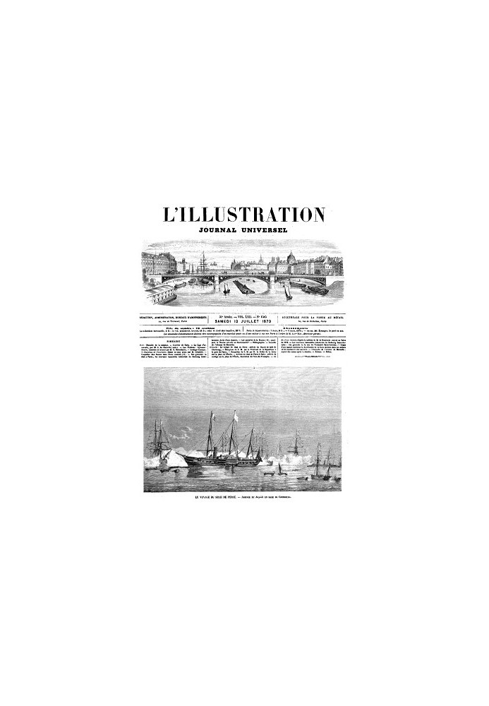 Book L'Illustration, No. 1585, July 12, 1873