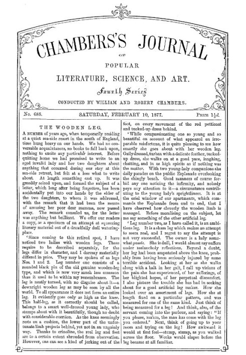 Book Chambers's Journal of Popular Literature, Science, and Art, No. 685 February 10, 1877