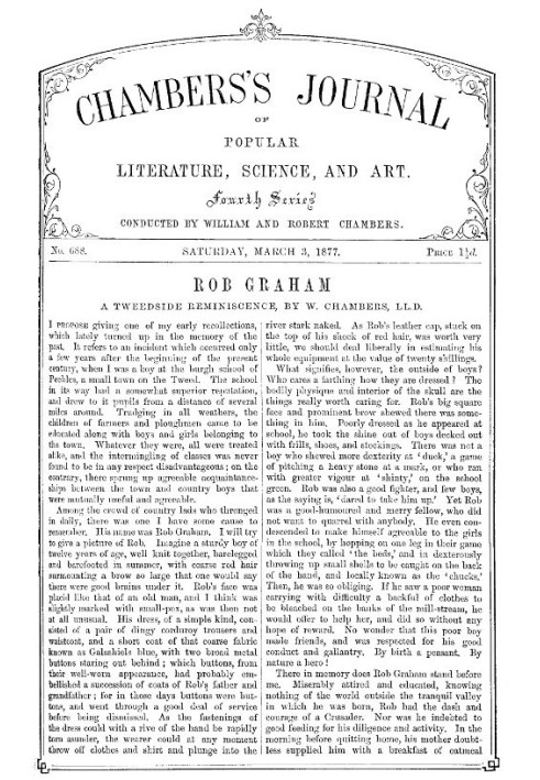 Book Chambers's Journal of Popular Literature, Science, and Art, No. 688 March 3, 1877