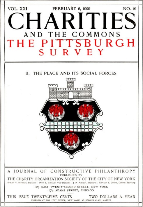 Book Charities and the Commons: The Pittsburgh Survey, Part II. The Place and Its Social Forces