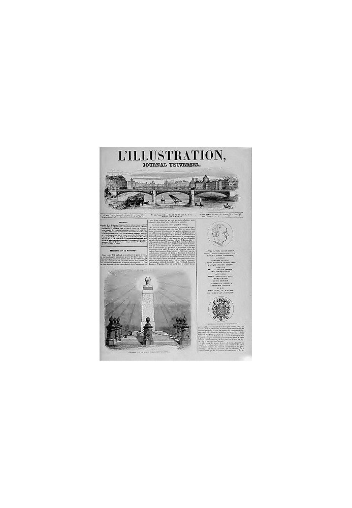 Book L'Illustration, No. 0060, April 20, 1844