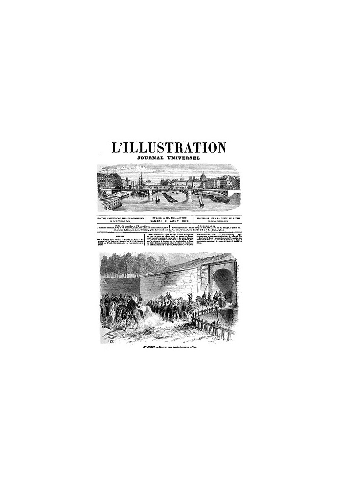 Book L'Illustration, No. 1589, August 9, 1873