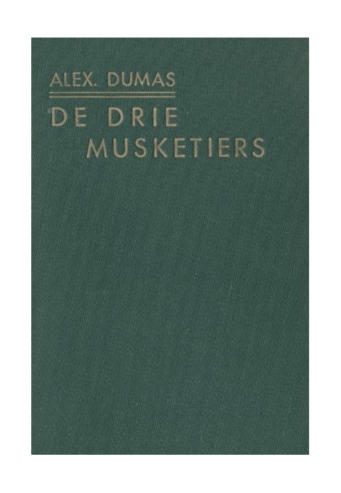 Book The Three Musketeers vol. I and II