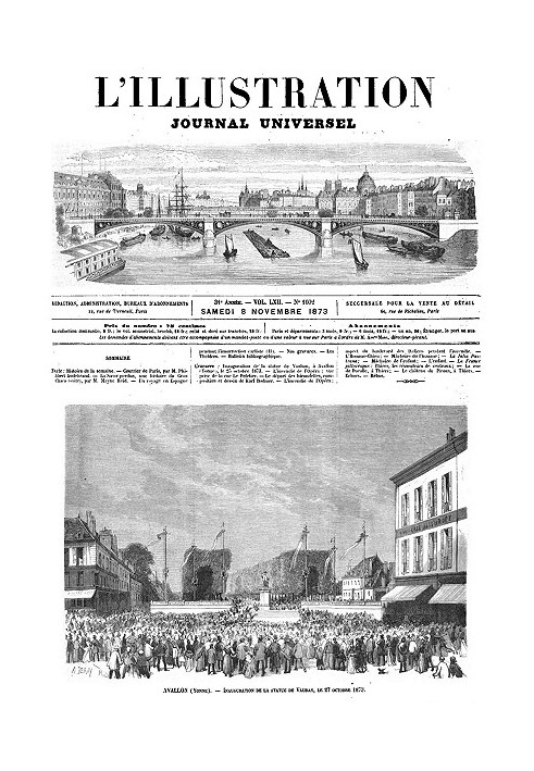 Book L'Illustration, No. 1602, November 8, 1873
