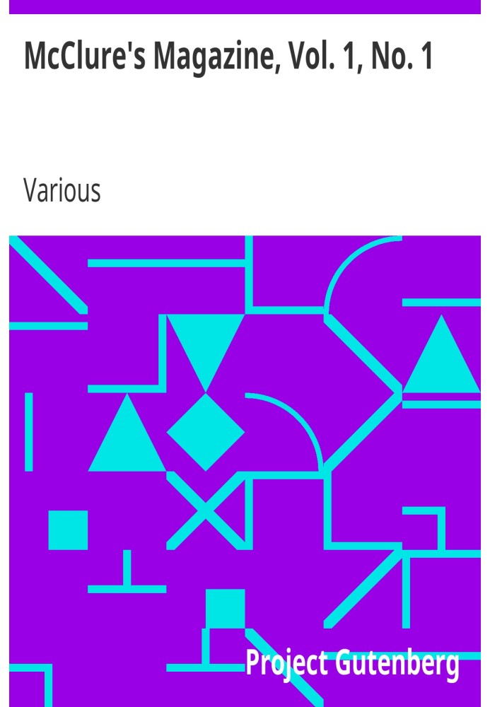 Book McClure's Magazine, Vol. 1, No. 1