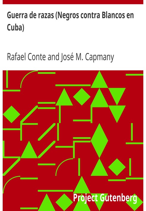 Book Race war (Blacks against Whites in Cuba)