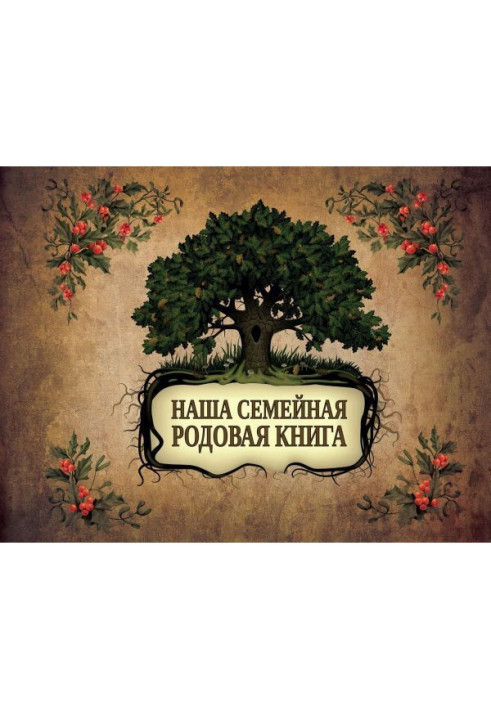 Book Large genealogical book of our family. Our domestic family book