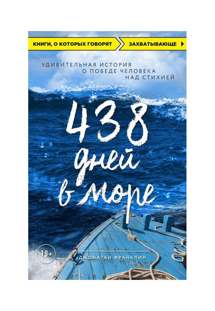 Книга 438 дней в море. Удивительная история о победе человека над стихией
