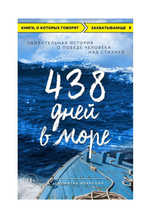 Книга 438 дней в море. Удивительная история о победе человека над стихией