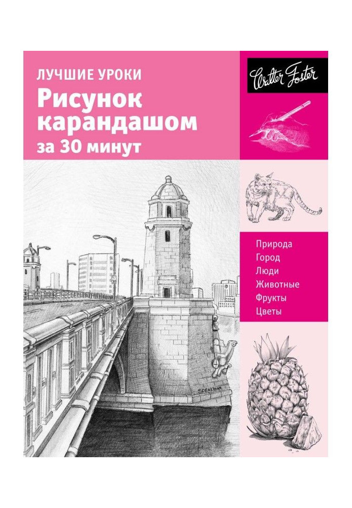 Книга Кращі уроки. Малюнок олівцем за 30 хвилин