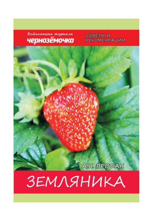 Книга Земляника. Опыт выращивания
