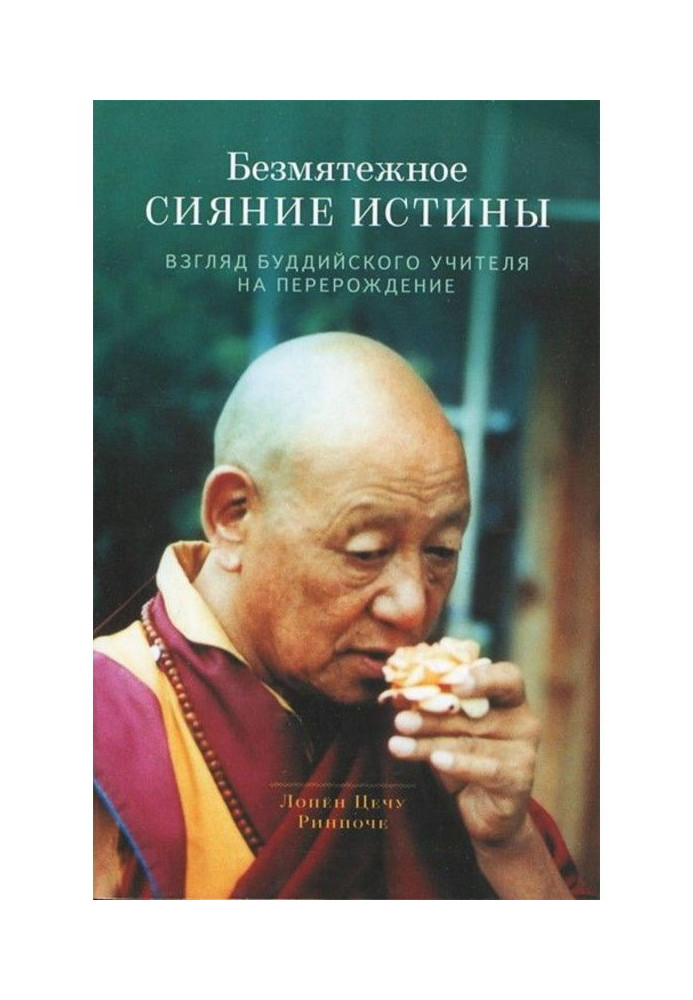 Book Serene refulgency of truth. Look of buddhistic teacher to the regeneration