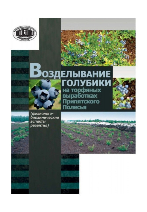Книга Возделывание голубики на торфяных выработках Припятского Полесья