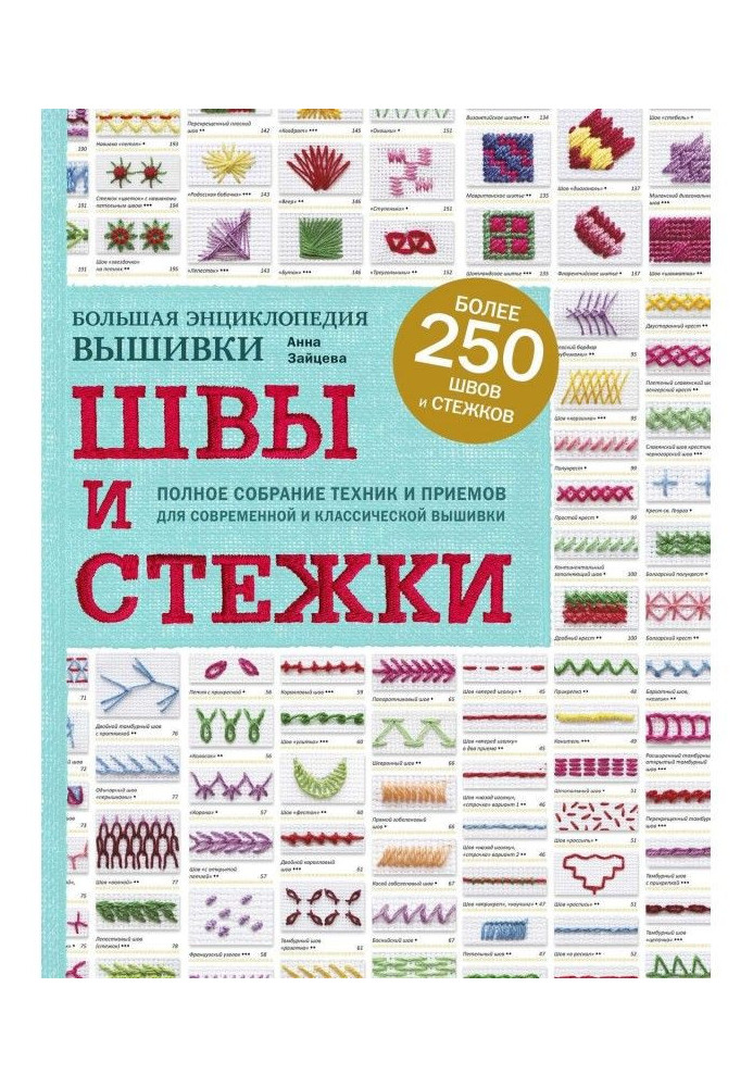 Book Guy-sutures and quilting. Large encyclopaedia of embroidery