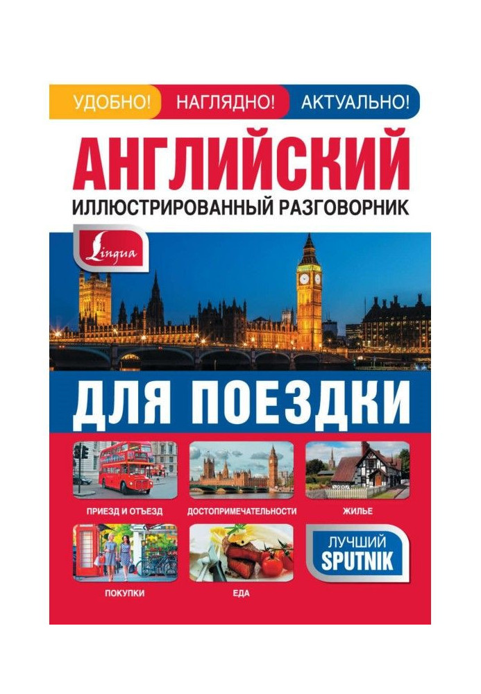 Книга Английский иллюстрированный разговорник для поездки