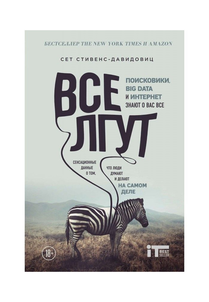 Book All lie. Search engines, Big Data and Internet know everything about you