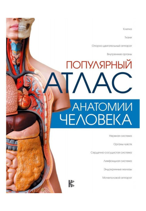 Книга Популярный атлас анатомии человека
