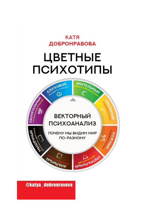 Book Coloured психотипы. Vectorial psycho-analysis: why we see the world differently