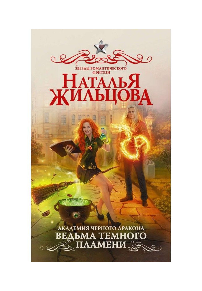Книга Академия черного дракона. Ведьма темного пламени