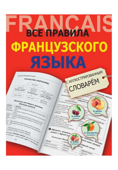 Книга Все правила французского языка с иллюстрированным словарём