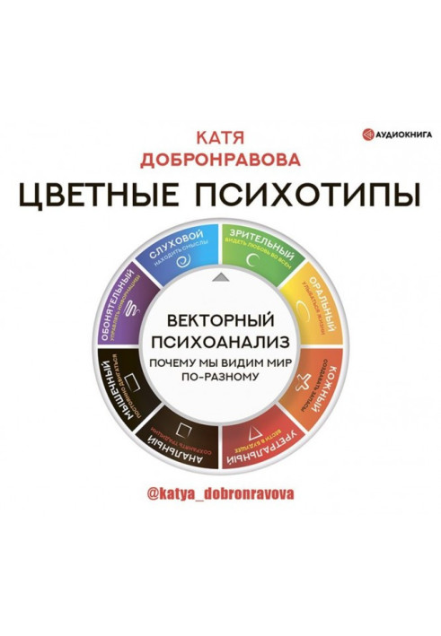 Book Color psychotypes. Vector psychoanalysis: why we see the world differently