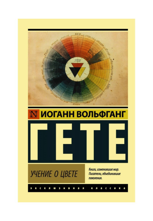 Книга Учение о цвете