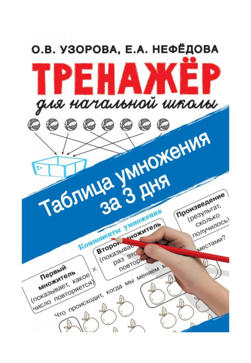 Книга Таблиця множення за 3 дні